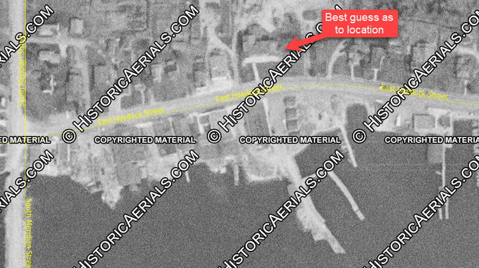 Cedar Inn - 1955 Aerial (newer photo)